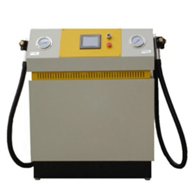 Equipamento de enchimento do líquido refrigerante automático do permutador de calor do condicionador de ar para a bomba de calor
