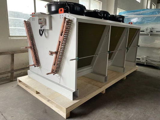 Refrigerador do condensador do ar do equipamento de refrigeração de ROHS para o armazenamento frio híbrido