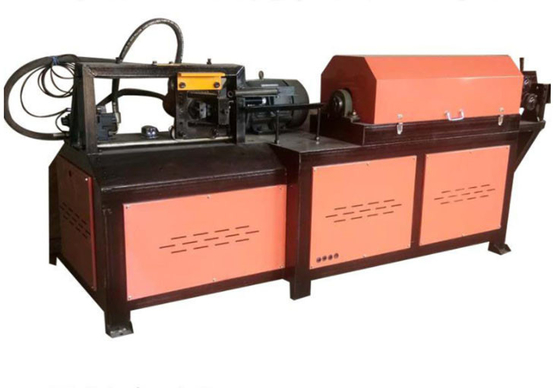 Máquina de corte antiparasitária da tubulação do metal, máquina de endireitamento automática