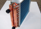 Permutador de calor alto da C.A. da flexibilidade, aleta do alumínio do tubo de cobre do permutador de calor do congelador