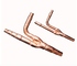 3/8&quot; componentes do permutador de calor da tubulação do cobre do ramo para a refrigeração