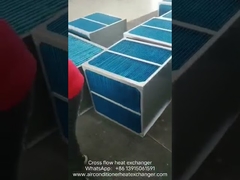 Cross flow heat exchanger