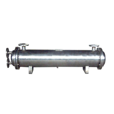 Escudo do condicionador de ar SS304 e permutador de calor do tubo para a bomba de calor